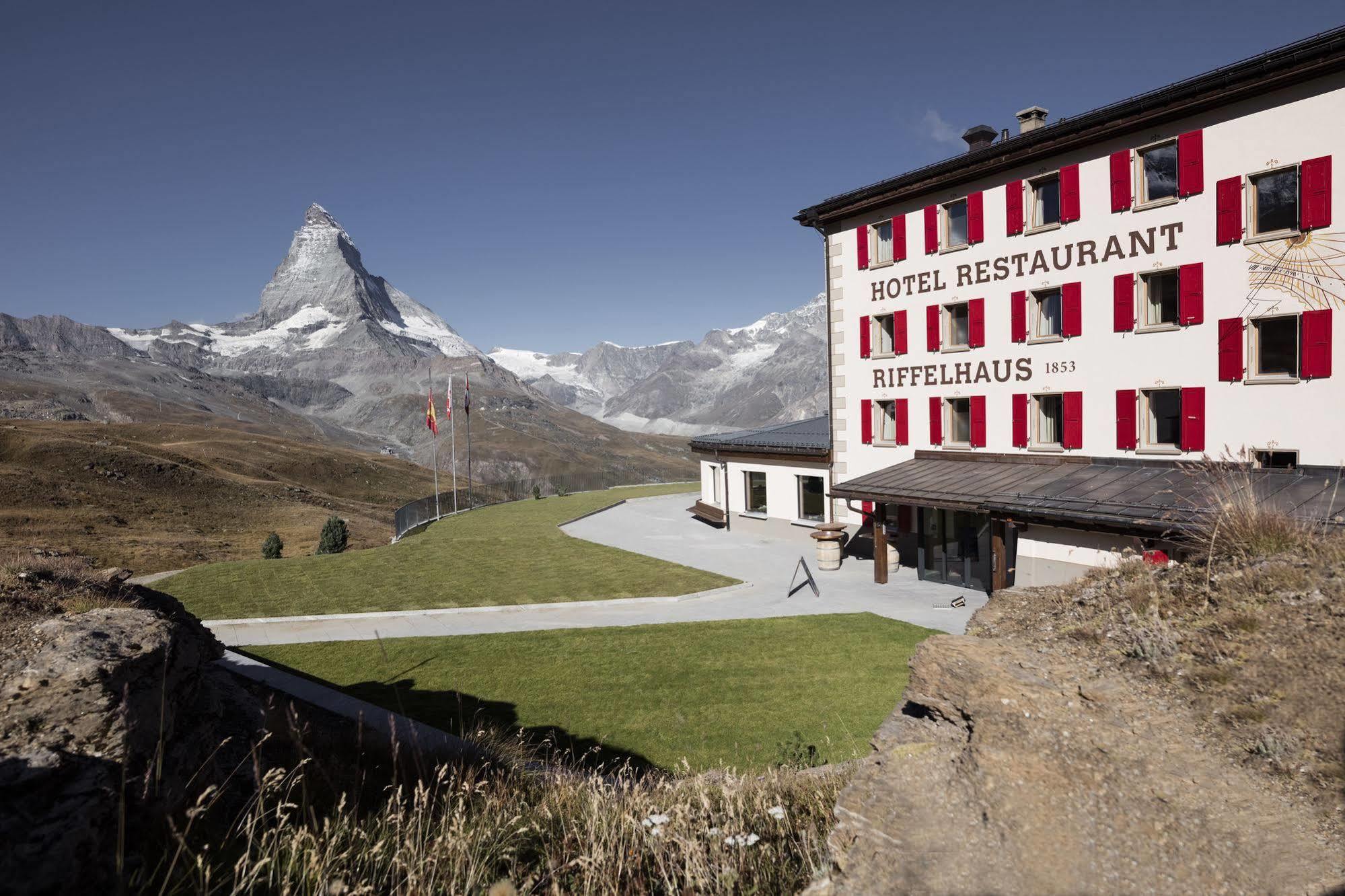 Riffelhaus 1853 Otel Zermatt Dış mekan fotoğraf